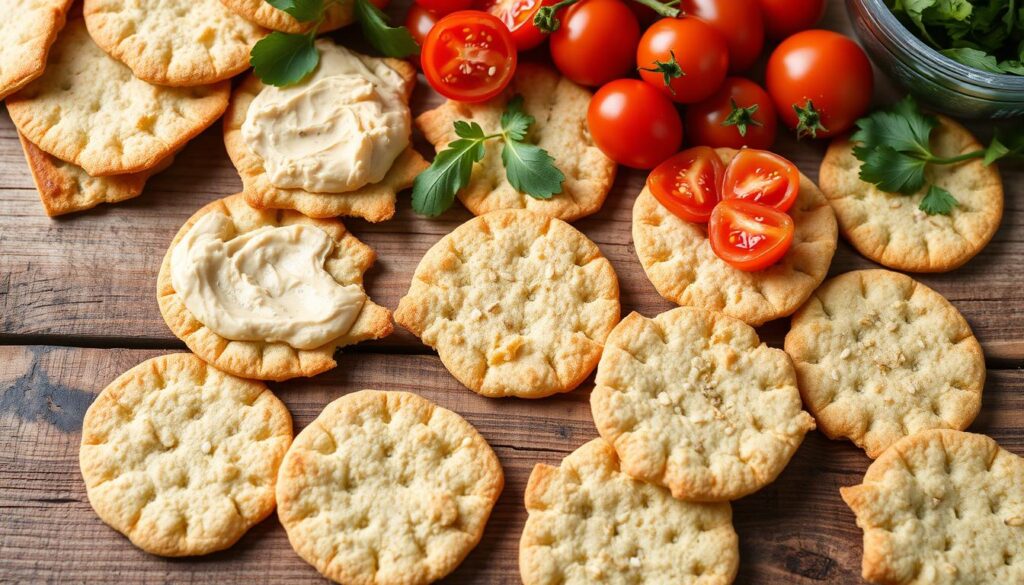 Sourdough discard crackers