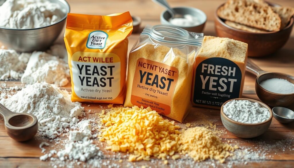 Types of yeast for bread making