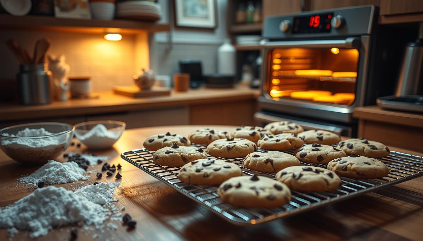 baking cookies