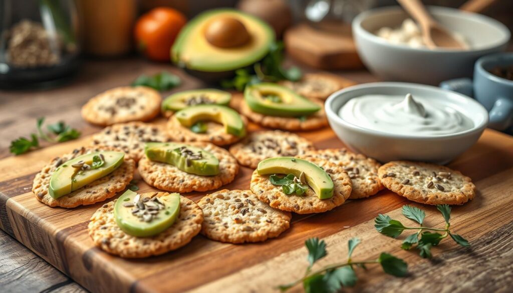 homemade low carb crackers