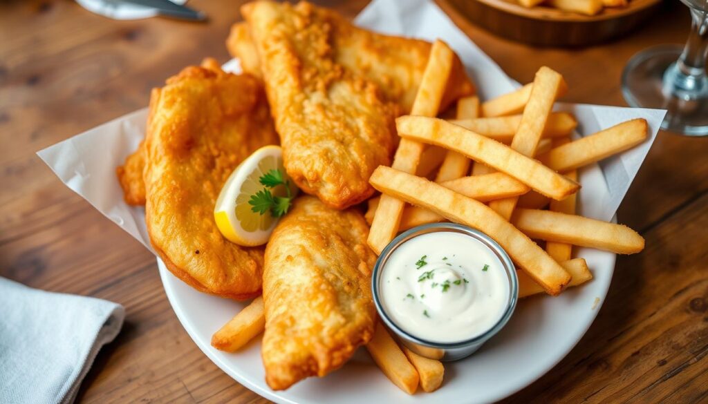 Crispy Fish and Chips Recipe