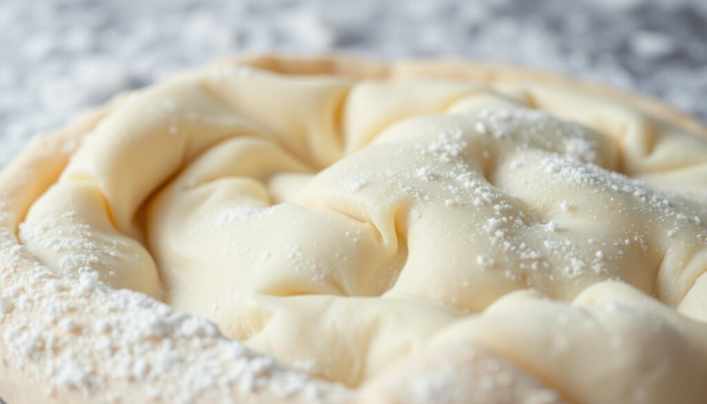 Rich's frozen flatbread dough texture