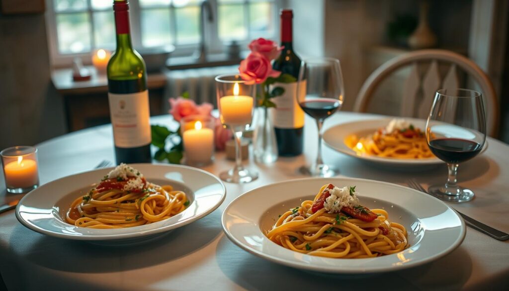 Romantic Italian Pasta Dishes for Two