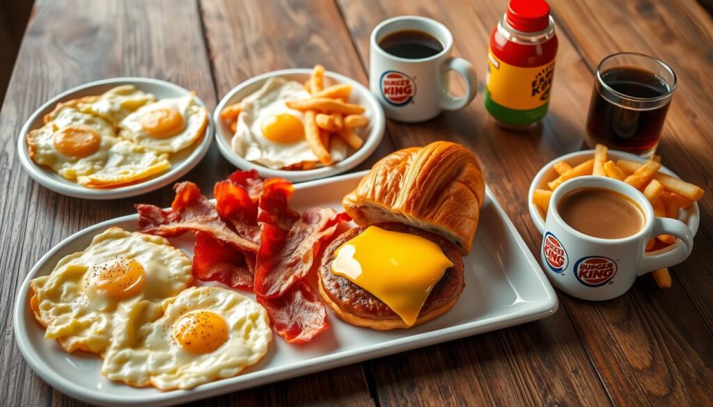 burger king breakfast menu